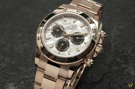 rolex daytona meteorite prix